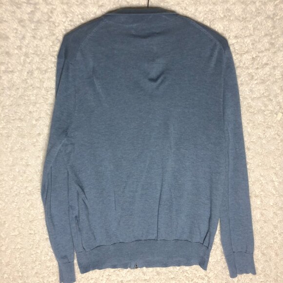 Brooks Brothers Supima Cotton Zipper Cardigan Size Small - Picture 2 of 4